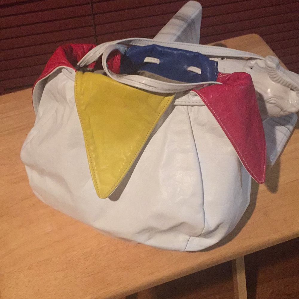Shoulder Bag/ With Drawstring Closure. - image 4